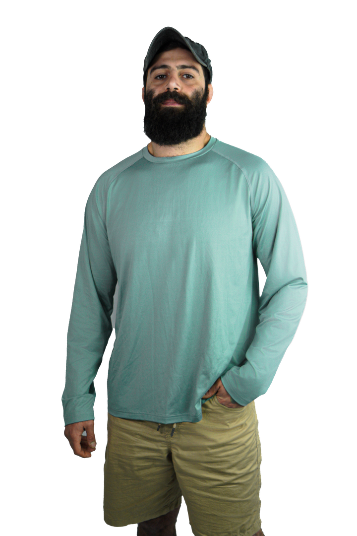 VEEVUS Mens Long Sleeve Tee (Blank)