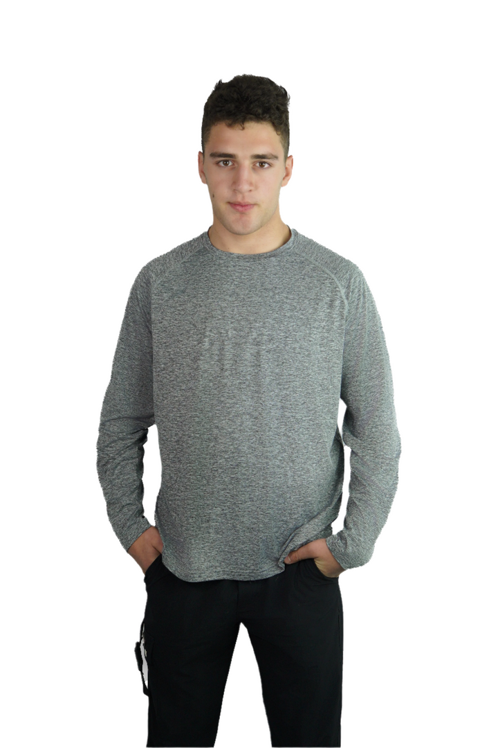 VEEVUS Mens Long Sleeve Tee (Blank)